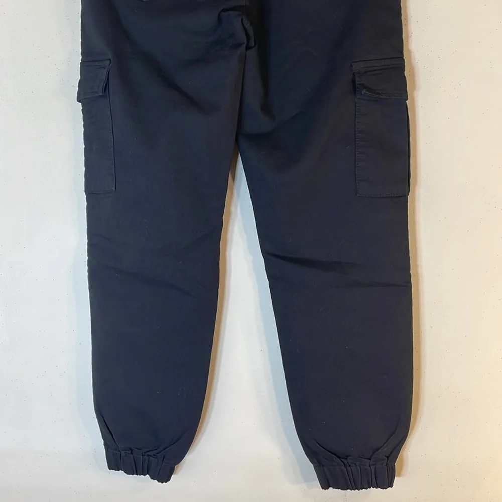 Black Cargo Jogger Jeans - Picture 10 of 10